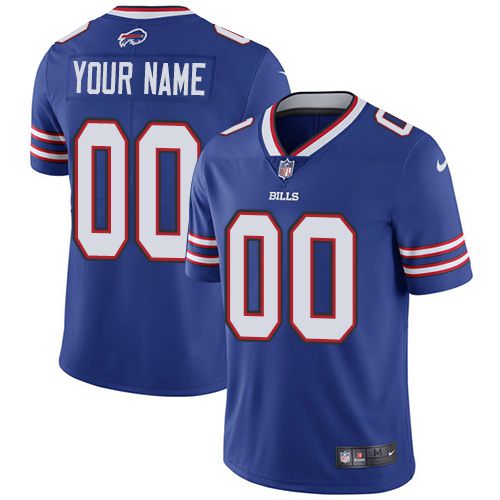Nike Buffalo Bills Royal Men Customized Vapor Untouchable Player Limited Jersey->customized nfl jersey->Custom Jersey